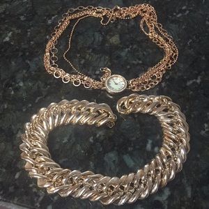 2 for 1 price Rose&  Fashion necklace for both
